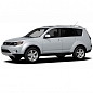 Стеклло фары Outlander XL 2006-2009 дорестайлинг (правое)